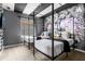 bedroom featuring two twin beds with black frames and Disney character mural at 4141 Lana Ave, Davenport, FL 33897