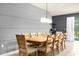 Elegant dining area with seating for a large Gathering or guests at 4141 Lana Ave, Davenport, FL 33897
