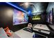 Star Wars themed game room with air hockey table at 5107 Killarney Way, Kissimmee, FL 34746