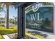West Lucaya Village Resort sign, welcoming residents and guests to the community at 8984 Silver Pl, Kissimmee, FL 34747