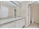 Simple bathroom with a single vanity and toilet at 1020 Golf Course Pkwy, Davenport, FL 33837