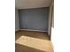 Bedroom with gray walls and brown carpet at 4240 Settlers Ct, Saint Cloud, FL 34772