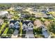 Residential neighborhood with houses and lake at 2430 Berkshire Ct, Kissimmee, FL 34746