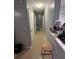 Hallway with tile flooring, white doors, and recessed lighting at 4320 S Kirkman Rd # 1513, Orlando, FL 32811