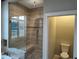 Elegant bathroom with walk-in shower and separate toilet area at 4430 Sw 177Th St, Ocala, FL 34473