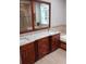 Double vanity with granite countertop and ample storage at 4430 Sw 177Th St, Ocala, FL 34473