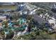 Expansive community pool area with multiple pools and lush landscaping at 733 Calabria Ave, Davenport, FL 33897