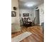 Bright dining area with wood floors and a table set for four at 1600 W Lake Parker Dr # B23, Lakeland, FL 33805