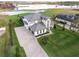 Stunning two-story home with lakefront lot at 3167 Whisper Wind Dr, St Cloud, FL 34771