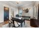 Bright home office features hardwood floors and built-in shelving at 3167 Whisper Wind Dr, St Cloud, FL 34771