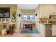 Bonus room with kitchenette, table, and chairs at 3305 Cat Brier Trl, Harmony, FL 34773