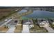 Aerial view of house and surrounding neighborhood at 420 Watusi Way, St Cloud, FL 34772