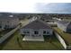 Aerial view showcasing the backyard patio at 420 Watusi Way, St Cloud, FL 34772