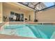 Private pool and patio with seating area, perfect for outdoor entertaining at 4735 Terrasonesta Dr, Davenport, FL 33837