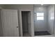 Bathroom with a walk-in shower and marble tile at 605 Raven Ct, Kissimmee, FL 34759