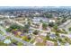 High-angle view of houses near a school and park at 723 Florida Pkwy, Kissimmee, FL 34743