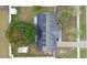 Overhead view of house with solar panels on roof at 723 Florida Pkwy, Kissimmee, FL 34743