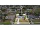 Aerial view of a single-Gathering home and yard at 723 Florida Pkwy, Kissimmee, FL 34743