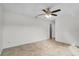 Bright bedroom with ceiling fan and tile flooring at 812 Kentucky Woods E Ln, Orlando, FL 32824