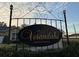 Verandahs community entrance sign at 2642 Rutledge Ct, Winter Haven, FL 33884
