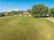 Aerial view of a house on a large lot with a spacious yard at 2801 S Granada Blvd, Kissimmee, FL 34746