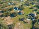 Aerial view showcasing expansive property and surrounding area at 2801 S Granada Blvd, Kissimmee, FL 34746