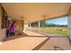 Extended back porch with scenic views and access to the pool area at 2801 S Granada Blvd, Kissimmee, FL 34746