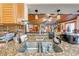 Kitchen features a double sink and granite countertops at 2801 S Granada Blvd, Kissimmee, FL 34746