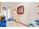 Small laundry room with French doors leading to the backyard at 2801 S Granada Blvd, Kissimmee, FL 34746