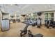 Modern fitness center with a variety of exercise equipment at 4191 Oaktree Drive, Davenport, FL 33837