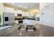 Modern kitchen with granite countertops and stainless steel appliances at 4191 Oaktree Drive, Davenport, FL 33837