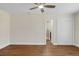 Spacious bedroom featuring wood floors and an ensuite bathroom at 4950 Nova Ave, St Cloud, FL 34773