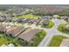Aerial view of neighborhood, showing home's location at 681 San Joaquin Rd, Poinciana, FL 34759