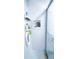 Clean shower with white tile and glass enclosure at 72 Aspen Dr, Haines City, FL 33844