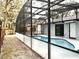 Private screened pool and patio area at 916 S Park Ct, Kissimmee, FL 34741