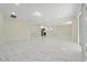 Open concept living room, dining, and kitchen with marble floors at 2828 Sequoyah Dr, Haines City, FL 33844