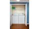 Laundry closet with washer and dryer at 453 Water St, Kissimmee, FL 34747