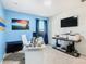 Bright home office featuring a desk, computer and printer at 513 Big Black Way, Kissimmee, FL 34759