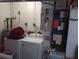 Unfinished laundry area with washer and dryer hookups at 10407 Sw 85Th Ct, Ocala, FL 34481