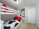 Mickey Mouse themed bedroom with bunk beds and artwork at 4626 Terrasonesta Dr, Davenport, FL 33837