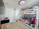 Themed bedroom with bunk beds and Marvel comics wallpaper at 4626 Terrasonesta Dr, Davenport, FL 33837