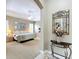 Spacious main bedroom with a large bed and plenty of natural light at 542 Viterra Ct, Kissimmee, FL 34759