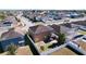 Aerial view showcasing home's backyard, neighborhood, and community at 627 Lucerne Blvd, Winter Haven, FL 33881