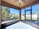Screened-in porch overlooking backyard at 627 Lucerne Blvd, Winter Haven, FL 33881