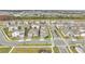 Wide view of houses, streets, and green spaces at 19041 Blueleaf St, Orlando, FL 32827