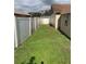 Large backyard with shed and fenced area at 306 Medina Ct, Kissimmee, FL 34758
