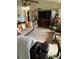Living area with plush sofas and a Christmas tree at 306 Medina Ct, Kissimmee, FL 34758