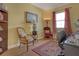 Home office with two chairs and a desk at 5043 Vantage Ct, St Cloud, FL 34772