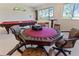 Game room features a pool table and poker table at 1280 Osprey Landing Dr, Lakeland, FL 33813
