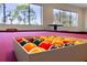Game room features a pool table, seating area, and wet bar at 1280 Osprey Landing Dr, Lakeland, FL 33813